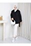 Linen Fabric Stand Collar Double Breasted Women's Trench Coat - 5