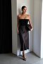 Premium Satin Skirt with Elastic Waist - 2