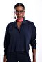 Navy Blue Thin Knitwear Cardigan 5490 - 5