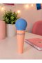 Manifest Microphone Pen Holder |   Pen Holder with Flip Cover |   Fun Desktop Decorative Pen Holder for Girls - 4