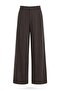Brown Palazzo Cut Trousers 500