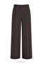 Brown Pencil Palazzo Trousers 3317