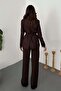 Brown Lace Sleeve Set - 5