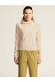 Grid Hood Sweatshirt - white | technical base layer - 2
