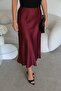 Premium Satin Skirt with Elastic Waist