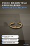 Brass Zircon Stone Women's Bracelet - Dorika Model Color Single Package Bx-313591