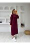 Modal Textured Long Sleeve Dress