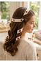 Heatless Hair Styling Belt Hair Curling Band Night Use Pomegranate Printed Soft Belt