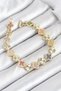 Brass Vip Series Clover Zircon Stone Women's Bracelet - 2