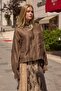 Transparent Jacket Shirt with Large Pockets and Standing Collar Per9753 - 2