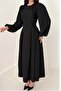 Black lace detailed dress - 4