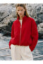 High Contrast Stand Collar Bomber Jacket