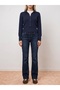72353 Low Waist Lycra Flare Jean-Navy Blue - 4