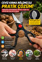 Multipurpose Kitchen Scissors Stainless Steel Chicken Meat Fish Vegetable Nutcracker Bottle Opener 21cm 3Cr13 - 4