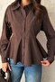 Brown Striped Shirt - 4