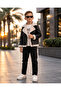 3-Piece Boy's Suit with Lamb Leather Coat - Ages 10/13 - 31907 - 4