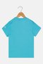 America Toddlers Boy Graphic Print Short Sleeve T-Shirt, Turquoise - 3