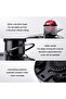 65MM Wide Mouth Feed Chute Centrifugal Juice Machine,800W Electric Juicer Machine,450Ml Juice Jug & 1600ml Pulp Container, Dual Speed Mode - 6