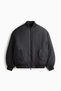 Oversized down bomber jacket - 6