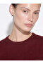 Crew Neck Patterned Women's Knitwear Sweater - 3