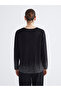 Crew Neck Patterned Women's Knitwear Sweater - 4