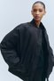 Oversized down bomber jacket - 3