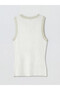 Crew Neck Ribbed Women's Knitwear Sweater - 6