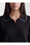 Women's Triko Sweater with Turn-Down Roba Collar for Style Seekers from Uzg Store - 3