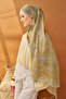 Lorena - Riva Shawl Tencel Secret Garden Yellow - 510003 - 01