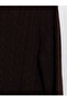 Hair Braid Patterned Women's Knitwear Sweater - 7