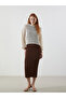 Crew Neck Openwork Oversized Women's Knitwear Sweater - 2