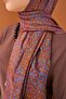 Lorena - Riva Shawl Tencel Secret Garden Dark Orange - 510003 - 11 - 4