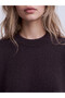 Crew Neck Oversize Women's Knitwear Sweater - 3