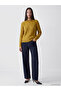 Hair Braid Patterned Women's Knitwear Sweater - 2
