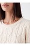 Rmz Clothing Difference: Women's Knit Sweater with Braided Design. - 3