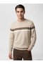Quality Parts from Çelebi Store Zero Roba Yaka Striped Men's Knitwear Sweater