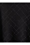 Crew Neck Diamond Patterned Women's Sweater - 7