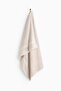 Cotton terry bath sheet