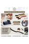 (1 Piece) Multi Thin Cleaning Brush for Joints, Bathroom, Kitchen, Detail Cleaning Brush) (3 Piece Wire Brush Copper Iron and Hard Plastic Cleaning Set) (1 Piece Magic Inox Stainless Wire Dish Sponge)