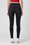 Women Regular Fit Solid Stretchable Jeans, Black - 4