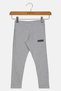 Kids Girl Sportswear Fit Outdoor Leggings, Grey