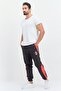Men Sportswear Fit Brand Logo Running Track Pants, Black - 4