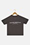 Kids Boy Brand Logo Short Sleeve T-Shirt, Grey - 3
