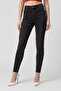 Women Regular Fit Solid Stretchable Jeans, Black