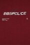 Men Crew Neck Short Sleeve Graphic Print T-Shirt, Maroon - 5