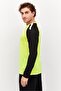 Men Sportswear Fit Long Sleeves Training Sweatshirt, Yellow - 3