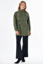 Trok Printed Quilted Jacket Green - 3