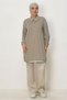 Shirt Collar Tracksuit Tunic 46772 - 2