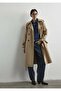M1110458 Trench Coat Jacket Women's Coat Beige - 3