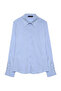 Slim Fit Blue Women's Shirt 11724 - 2